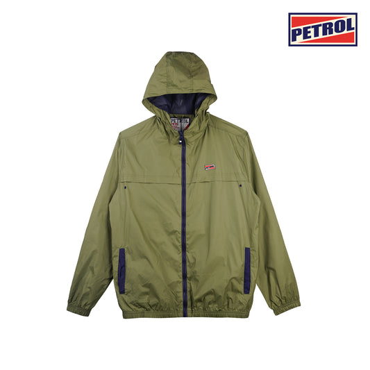 Petrol Men's Basic Jacket Regular Fitting Ripstop Fabric 139499 (Light Fatigue)