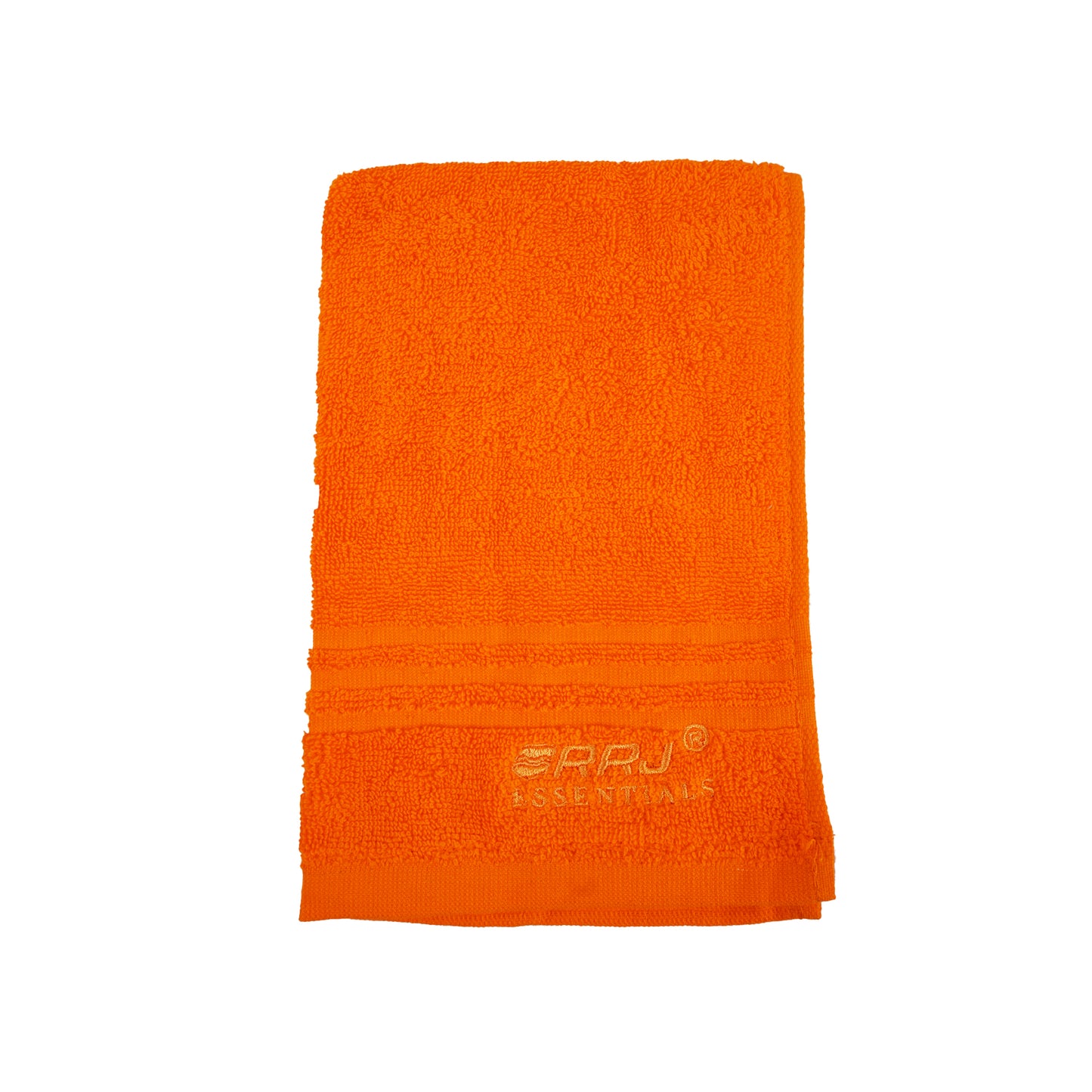 RRJ Men's Basic Accessories Hand Towel 160004 (Orange)