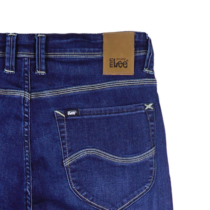 Stylistic Mr. Lee Men's Basic Denim Super Skinny Mid Waist 166876 (Medium Shade)