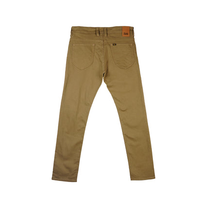 Stylistic Mr. Lee Men's Basic Denim Super Skinny Mid Waist 163514 (Choco Brown)