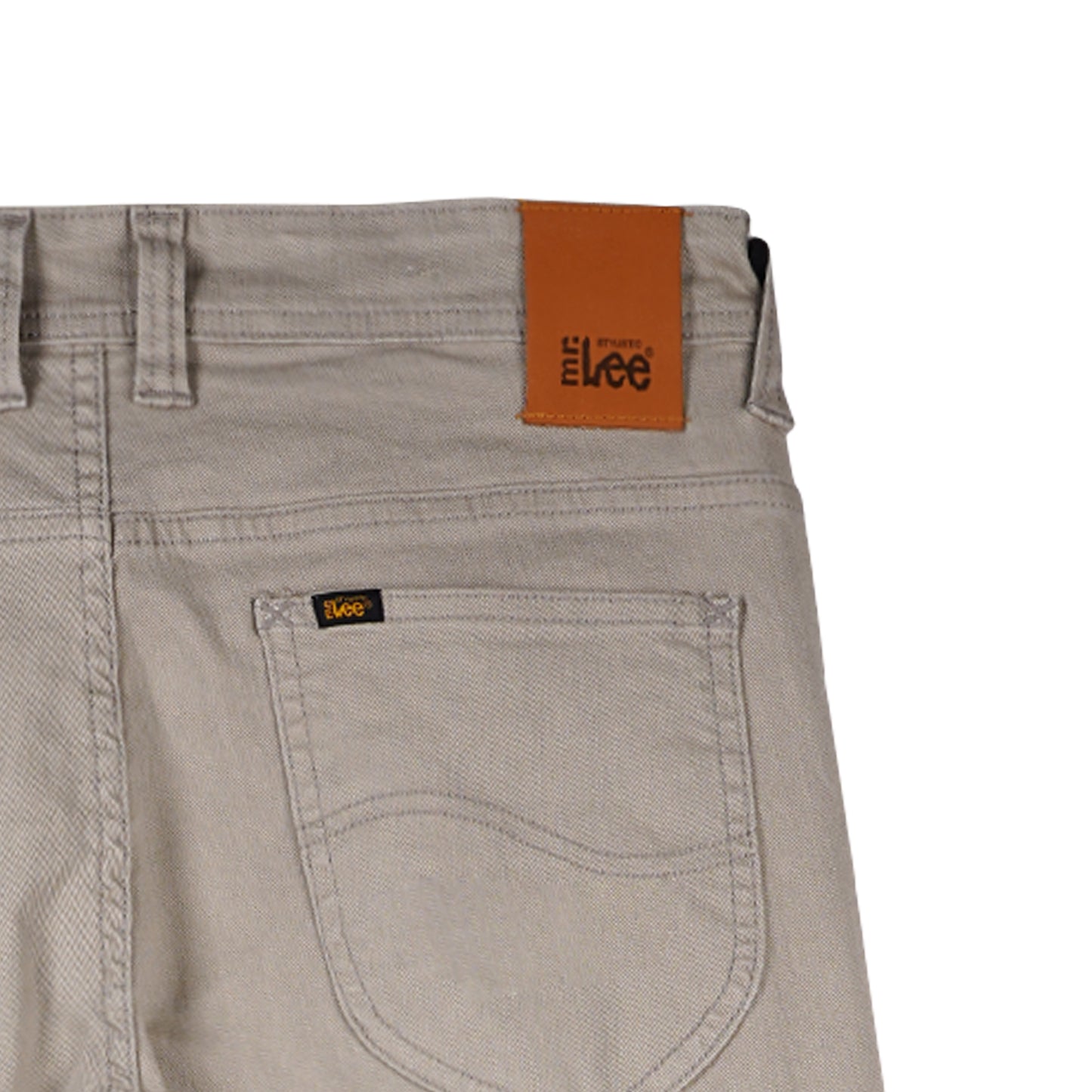 Stylistic Mr. Lee Men's Basic Denim Super Skinny Mid Waist 163514 (Taupe)