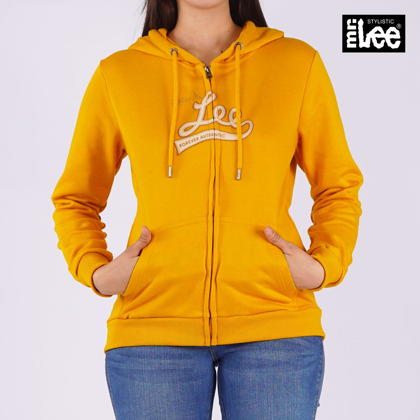 Stylistic Mr. Lee Ladies Basic Jacket Regular Fit 124498 (Yellow)