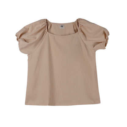 Stylistic Mr. Lee Ladies Basic Tees Boxy Fit 157019-U (Beige)