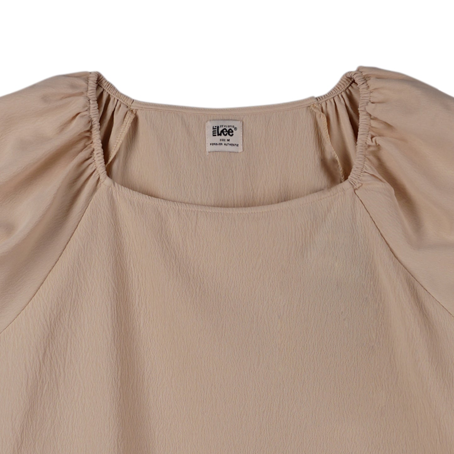 Stylistic Mr. Lee Ladies Basic Tees Boxy Fit 157019-U (Beige)