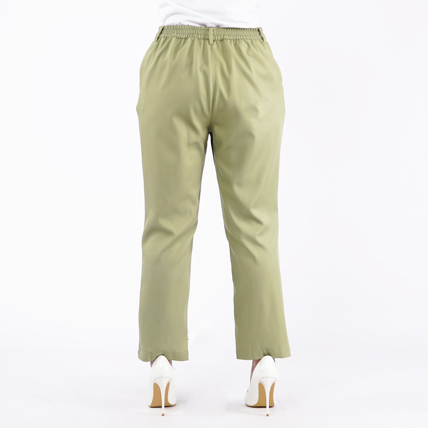 Stylistic Mr. Lee Ladies Basic Non-Denim Colored Pants 162969-U (Green)