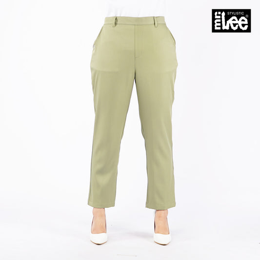 Stylistic Mr. Lee Ladies Basic Non-Denim Colored Pants 162969-U (Green)