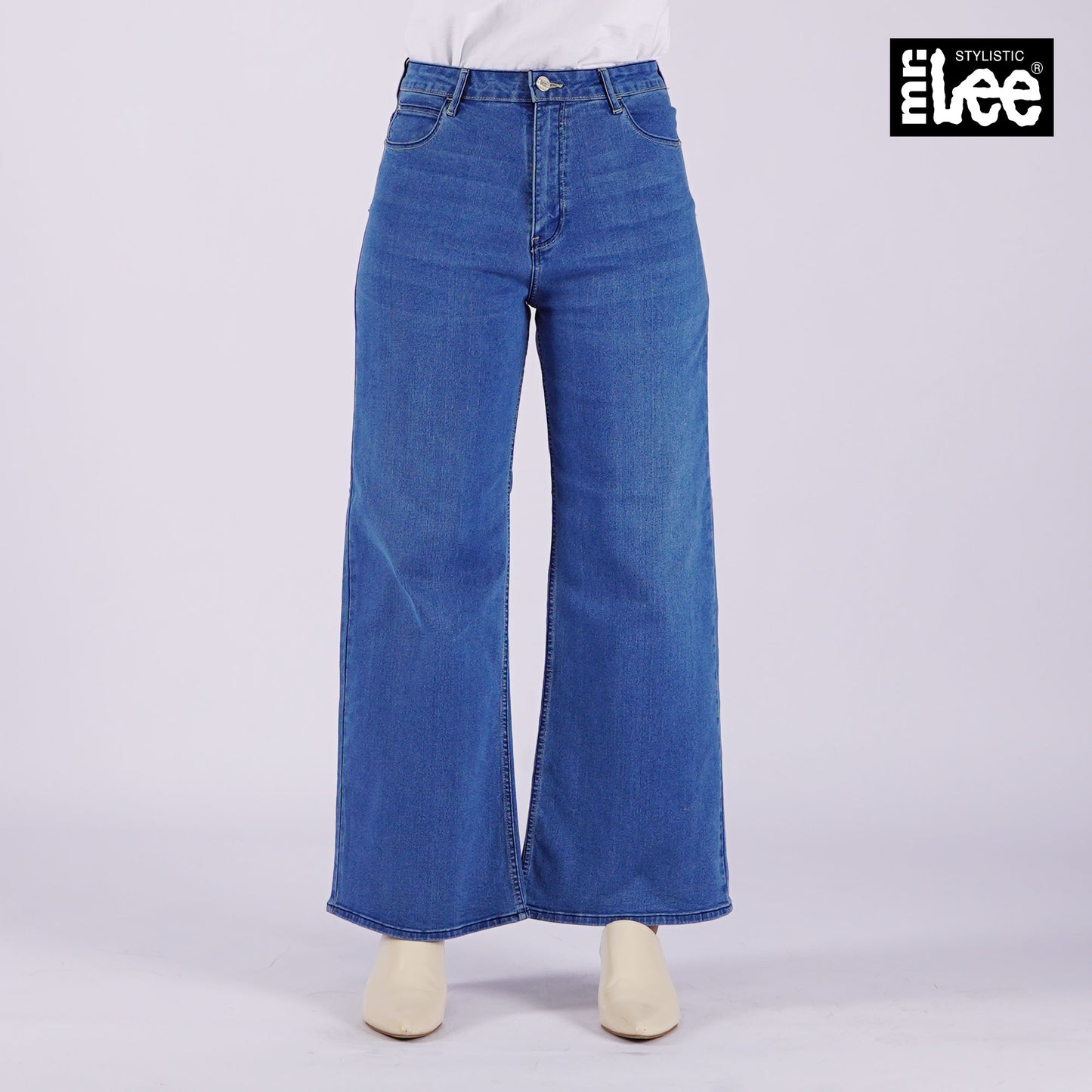 Stylistic Mr. Lee Ladies Basic Denim Sailor Jeans 167776 (Light Shade)