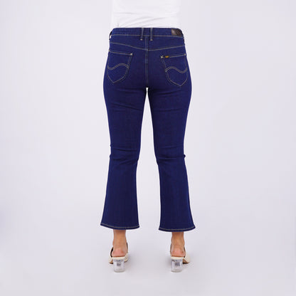 Stylistic Mr. Lee Ladies Basic Denim Flared Jeans 167656 (Dark Shade)