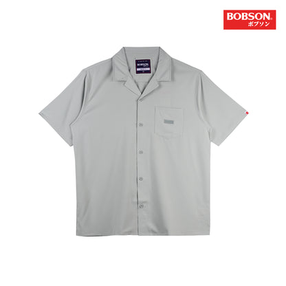 Bobson Japanese Men's Basic Woven Shirt Comfort Fit 156487-U (Pigeon)