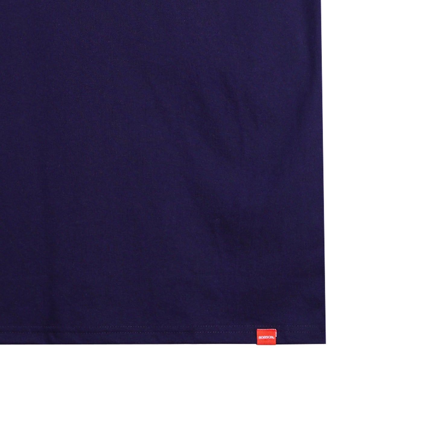 Bobson Japanese Men's Basic Tees Slim Fit 165111-U (Navy)