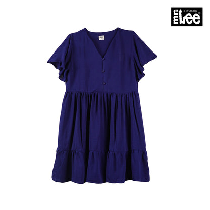 Stylistic Mr. Lee Ladies Basic Dress Loose Fit 160282 (Navy)