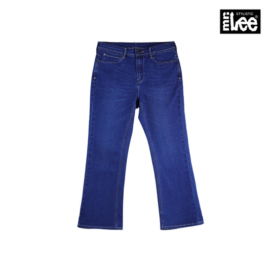 Stylistic Mr. Lee Ladies Basic Denim Flare Jeans 167934 (Medium Shade)