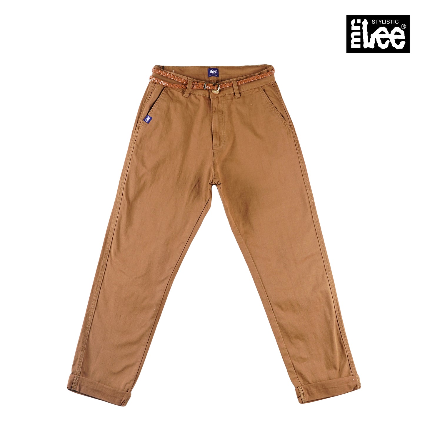 Stylistic Mr. Lee Ladies Basic Non-Denim Colored Pants 170813 (Brown)