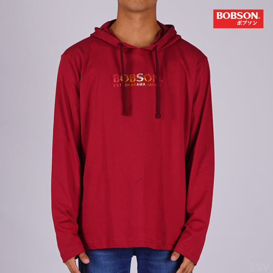 Bobson Japanese Men's Basic Jacket Regular Fit 164126-U (Maroon)