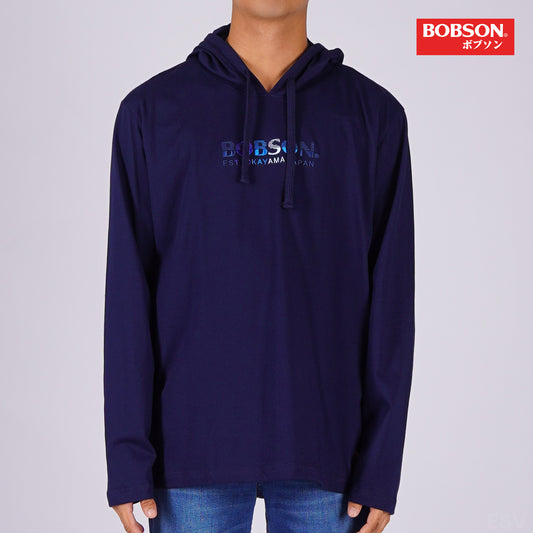 Bobson Japanese Men's Basic Jacket Regular Fit 164126-U (Navy)