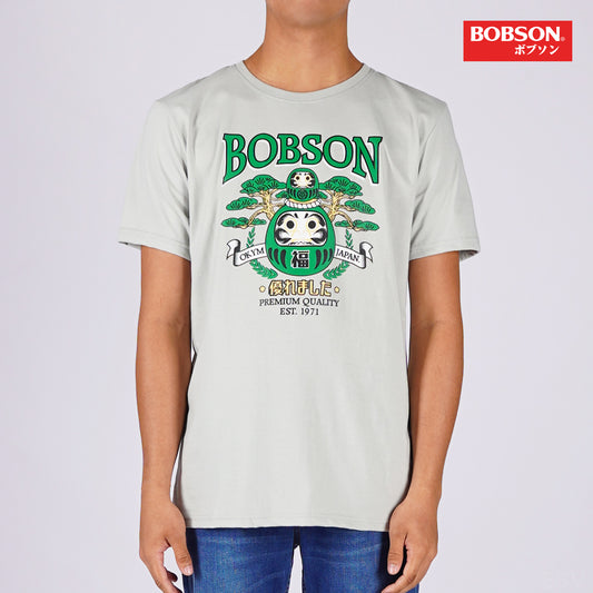 Bobson Japanese Men's Basic Tees Slim Fit 167588-U (Pigeon)