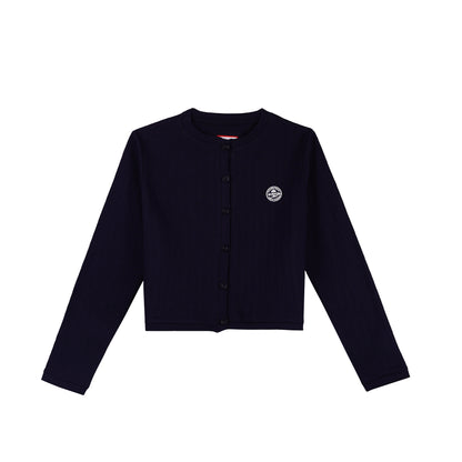 Bobson Japanese Ladies Basic Jacket Crop Fit 161582-U (Navy)