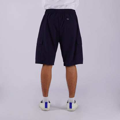 Stylistic Mr. Lee Men's Basic Non-Denim Jogger Short Mid Waist 145287 (Navy)