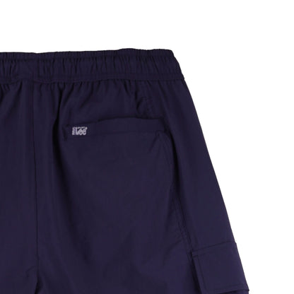 Stylistic Mr. Lee Men's Basic Non-Denim Jogger Short Mid Waist 145287 (Navy)