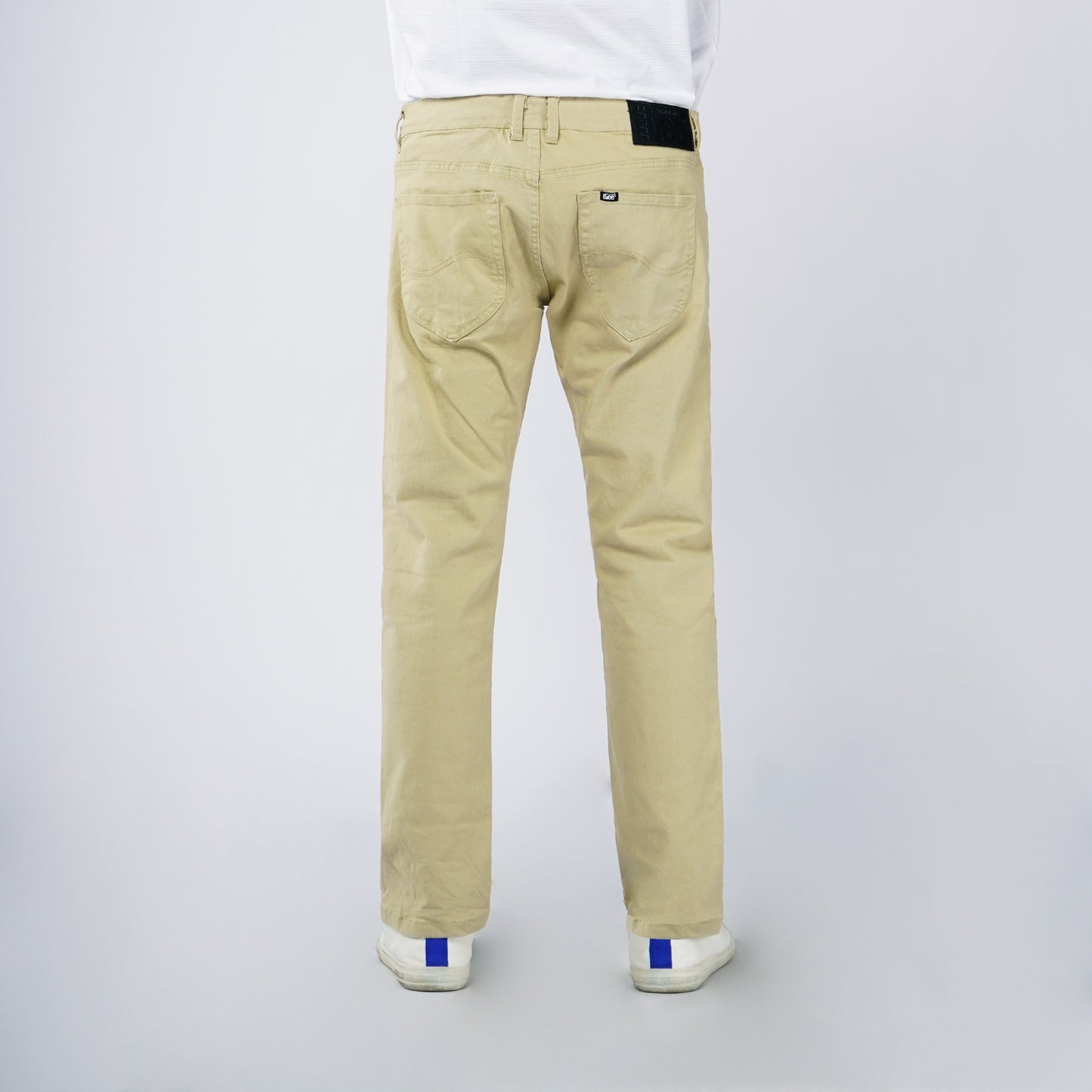 Stylistic Mr. Lee Men's Basic Denim Super Skinny Mid Waist 164596 (Beige)