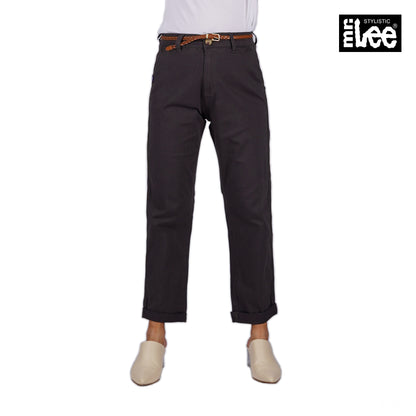 Stylistic Mr. Lee Ladies Basic Non-Denim Colored Pants 170828 (Dark Gray)