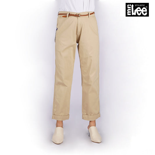 Stylistic Mr. Lee Ladies Basic Non-Denim Colored Pants 170813 (Beige)