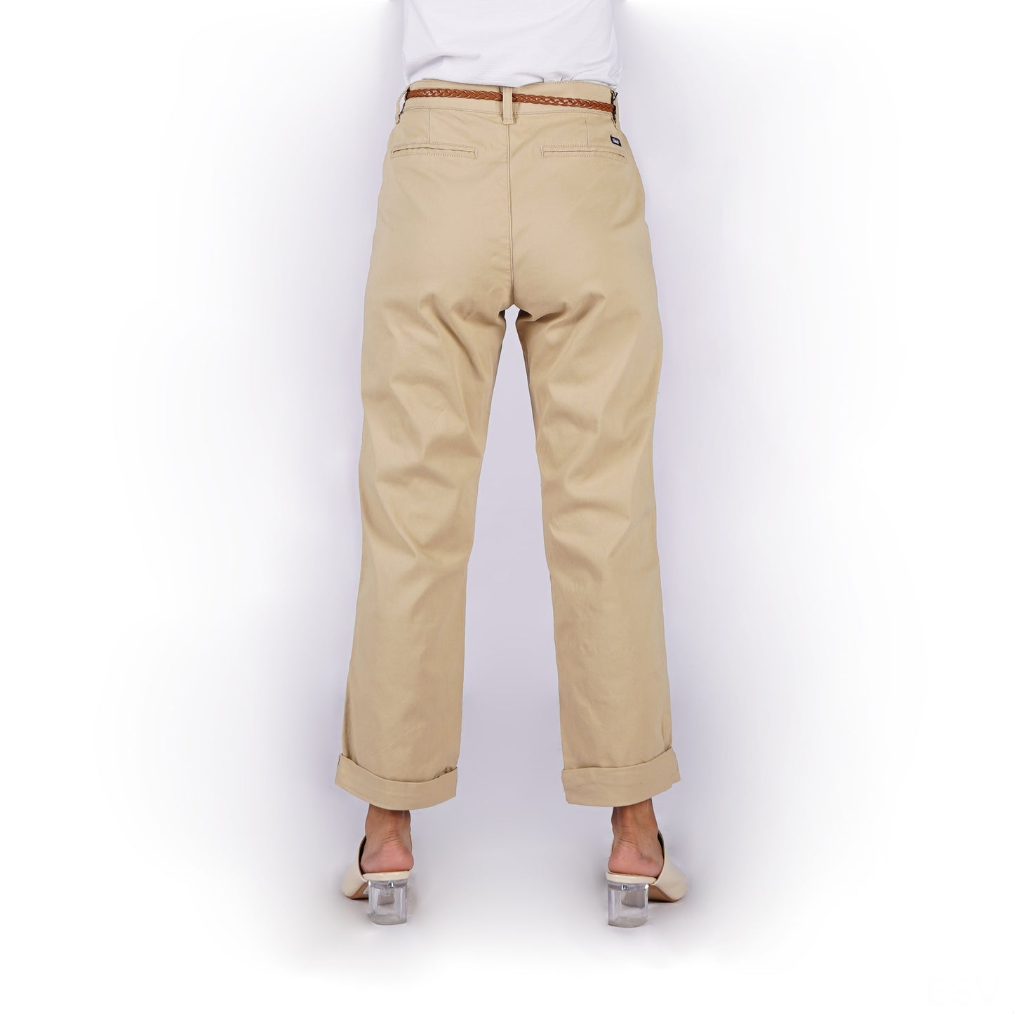 Stylistic Mr. Lee Ladies Basic Non-Denim Colored Pants 170813 (Beige)