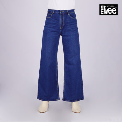 Stylistic Mr. Lee Ladies Basic Denim Sailor Pants 168142 (Medium Shade)