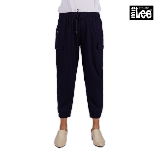 Stylistic Mr. Lee Ladies Basic Non-Denim Cargo Pants 170079 (Navy)