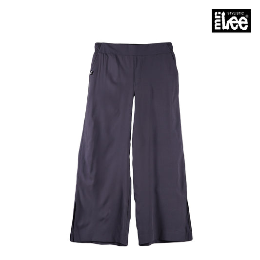 Stylistic Mr. Lee Ladies Basic Non-Denim Pants Wide Leg 170335 (Dark Gray)