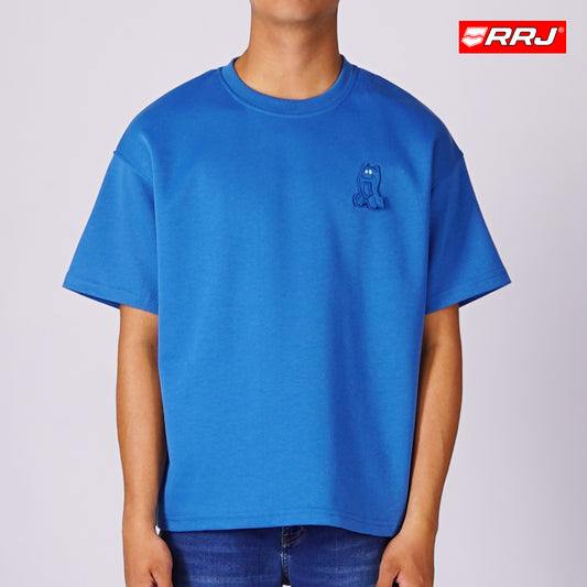 RRJ Men's Basic Tees Oversized Fitting 169040 (Blue)