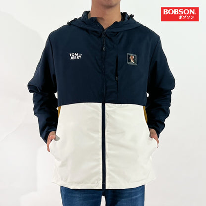 Bobson Japanese X Tom and Jerry Men's Basic Jacket Regular Fit 168881 (Navy)